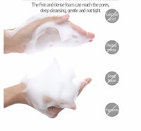 a diagram showing how to use a foaming hand soap