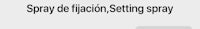 spray de fliacion setting spray