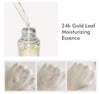 24k gold leaf moisturizing essence